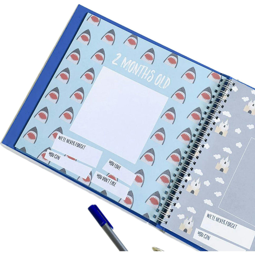 Little Captain Memory Baby Book
