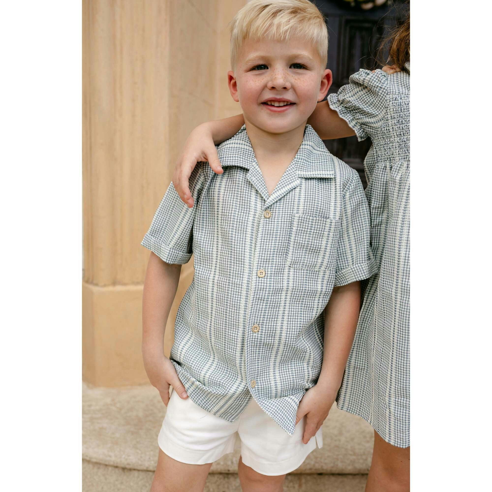 Graham Button Down - Breezy Blue