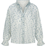Harper Top in Floral Blues