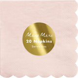 Dusky Pink Small Napkins