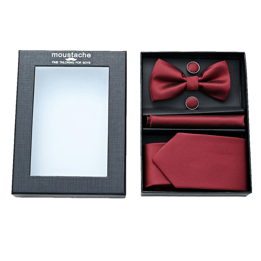 Classic Red Tie Set