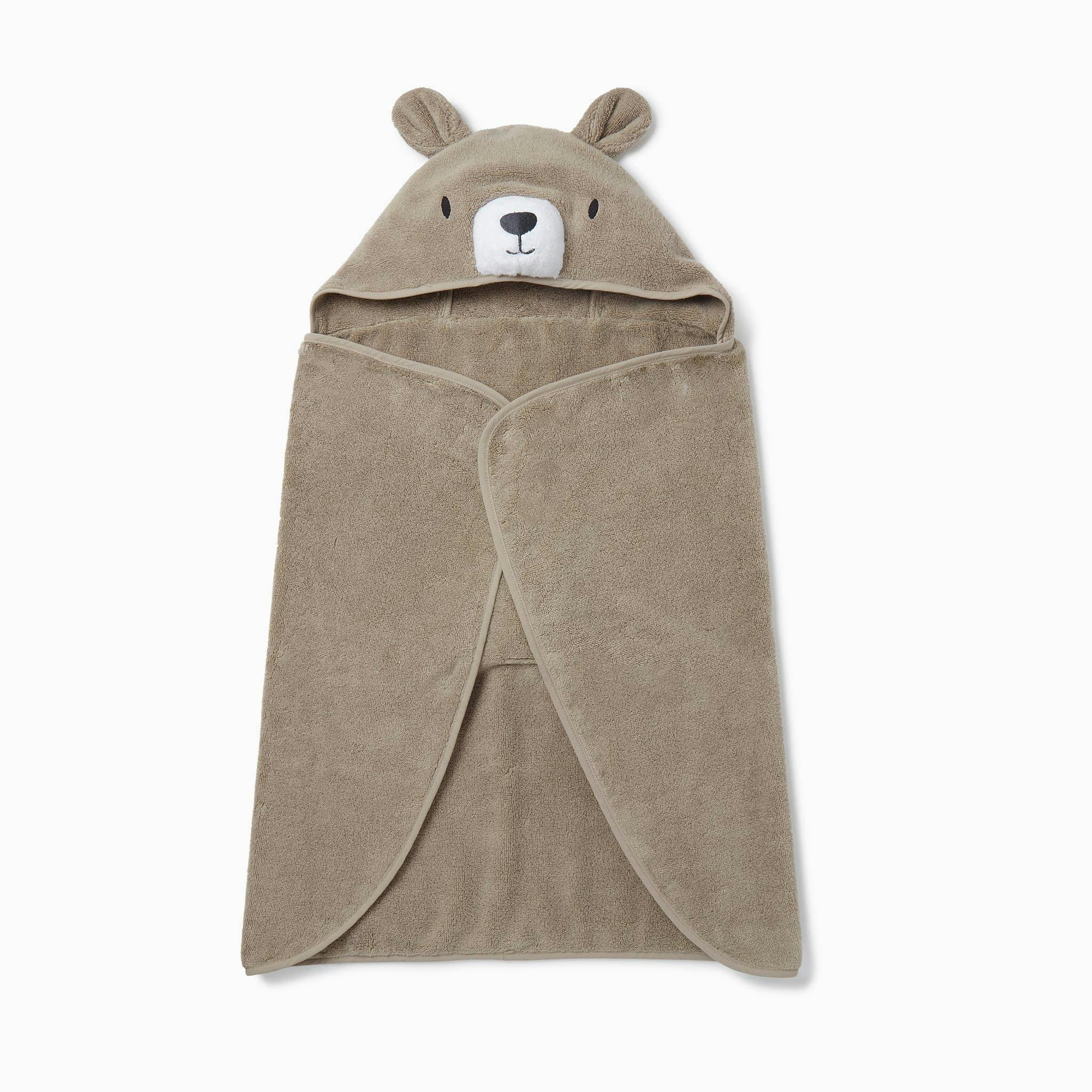 Bear Baby & Kids Hooded Bath Towel