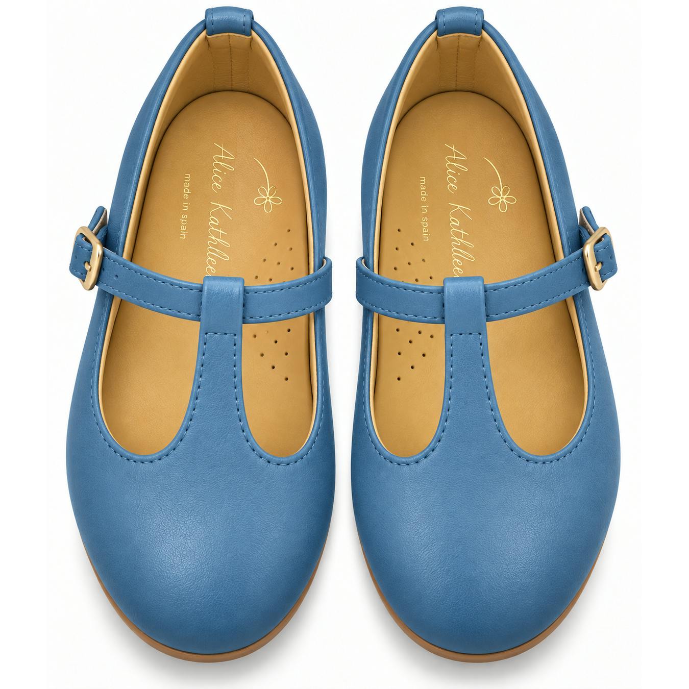 T-Strap in French Blue
