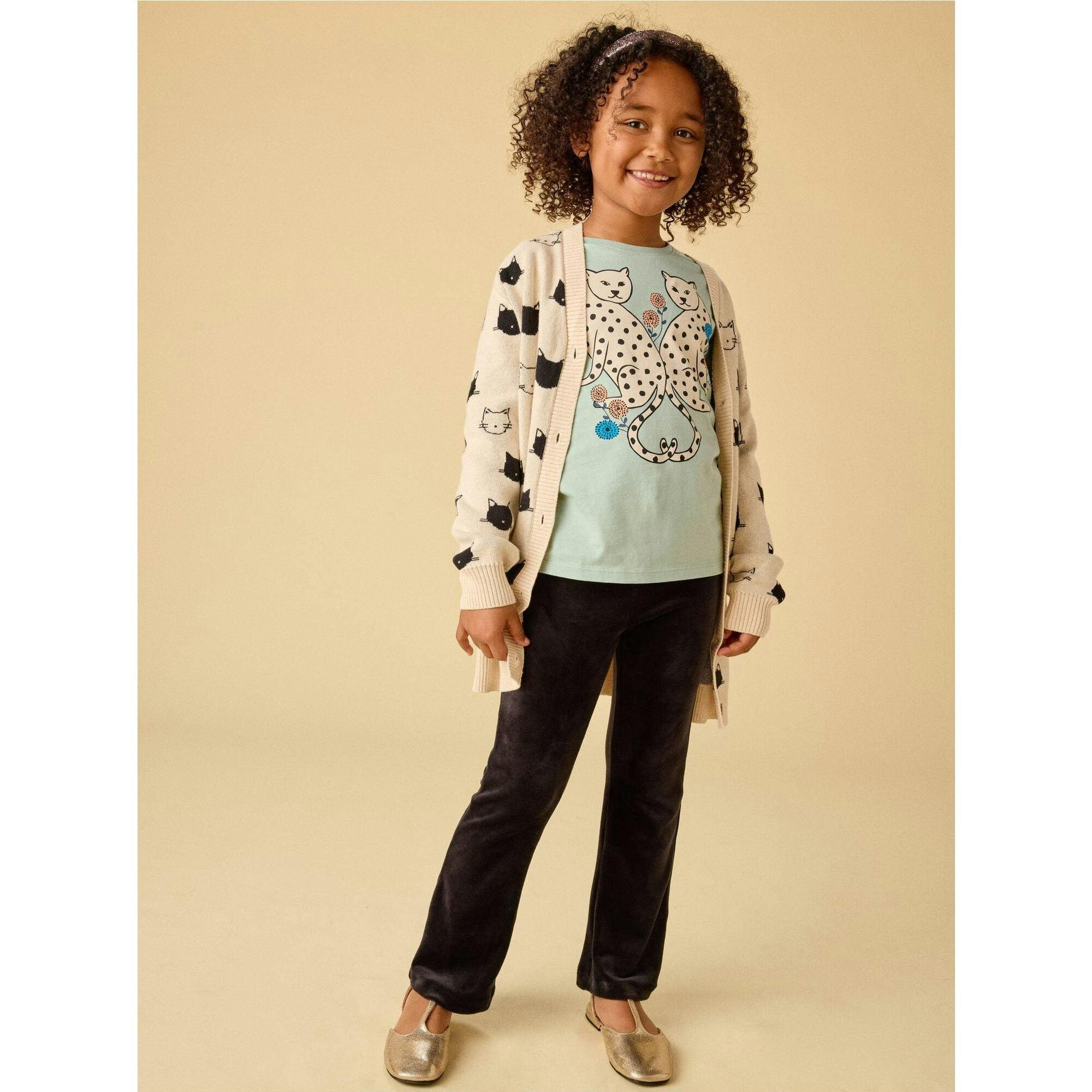 Leopard Duo Graphic Tee, Green