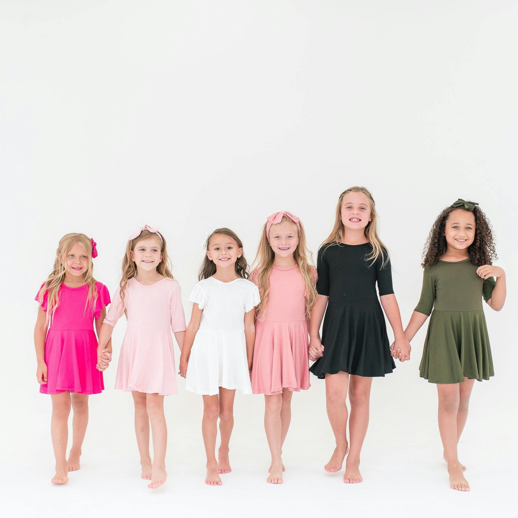 Cap Sleeve Twirl Dress