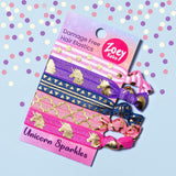Unicorn Sparkles Hair Ties