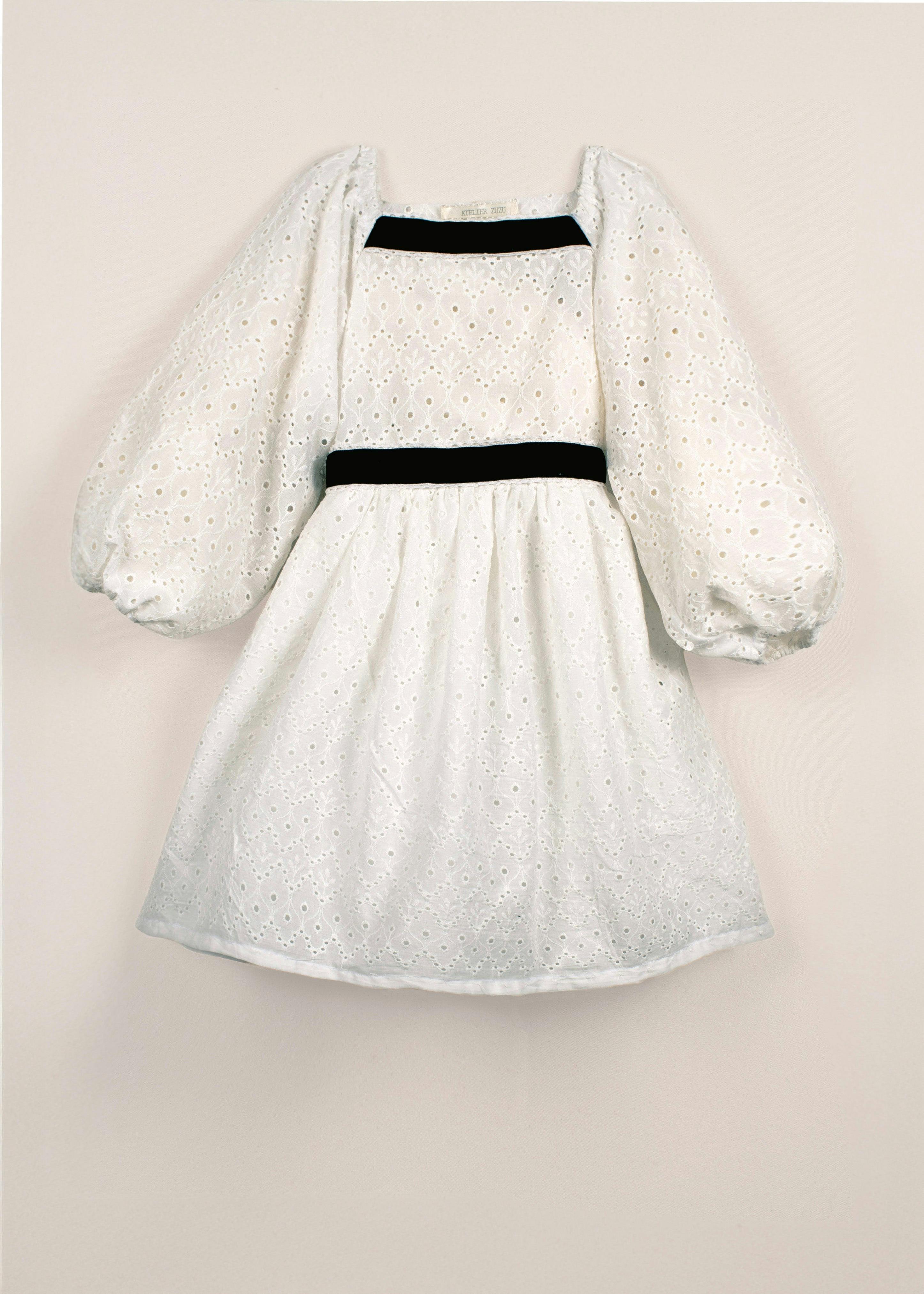 ANASTASIA DRESS | ANTIQUE WHITE