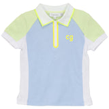 Short Sleeves Multi Polo Top