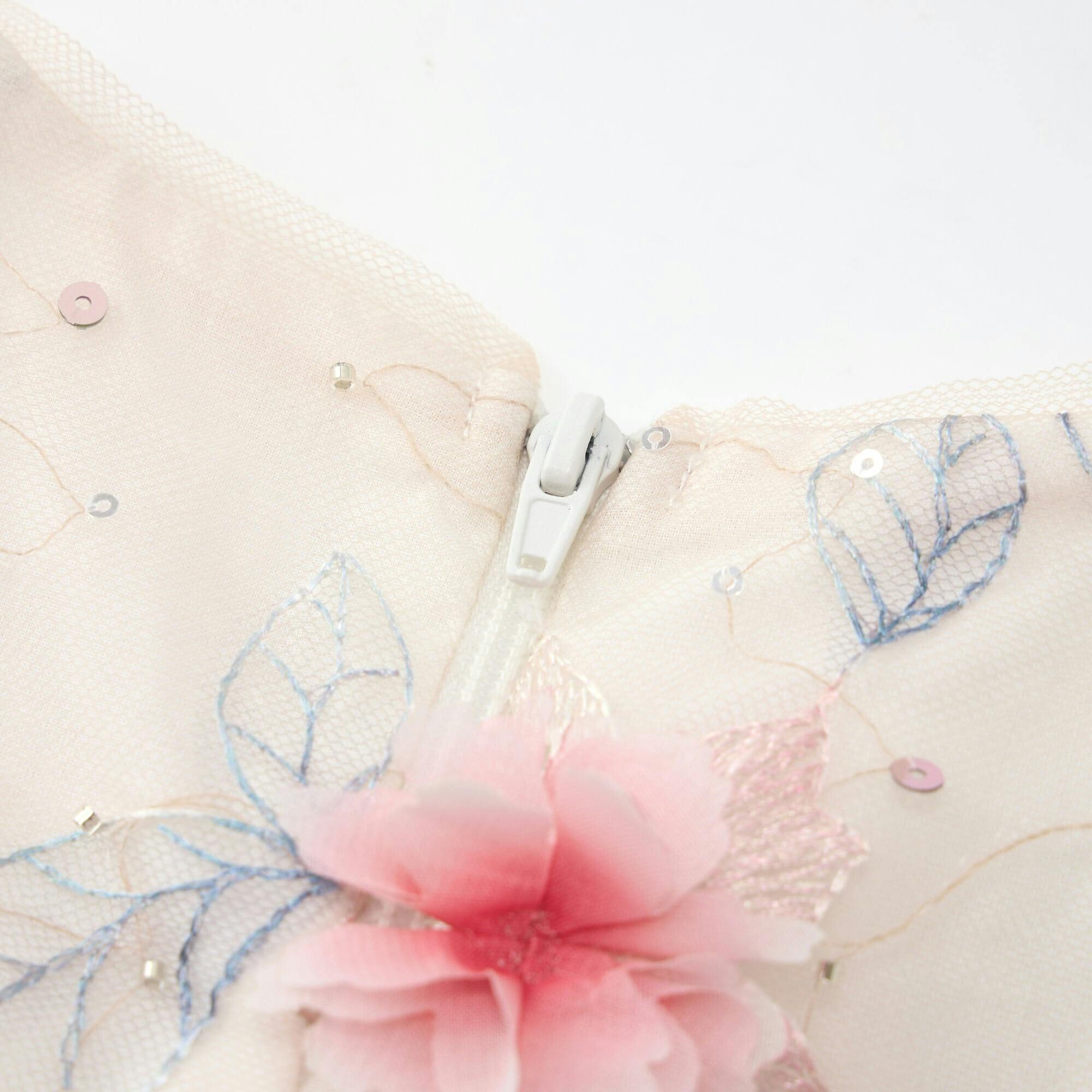 Rosalia Embroidered Mini Dress