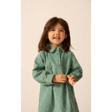Shirtdress in Teal Tambourine Corduroy