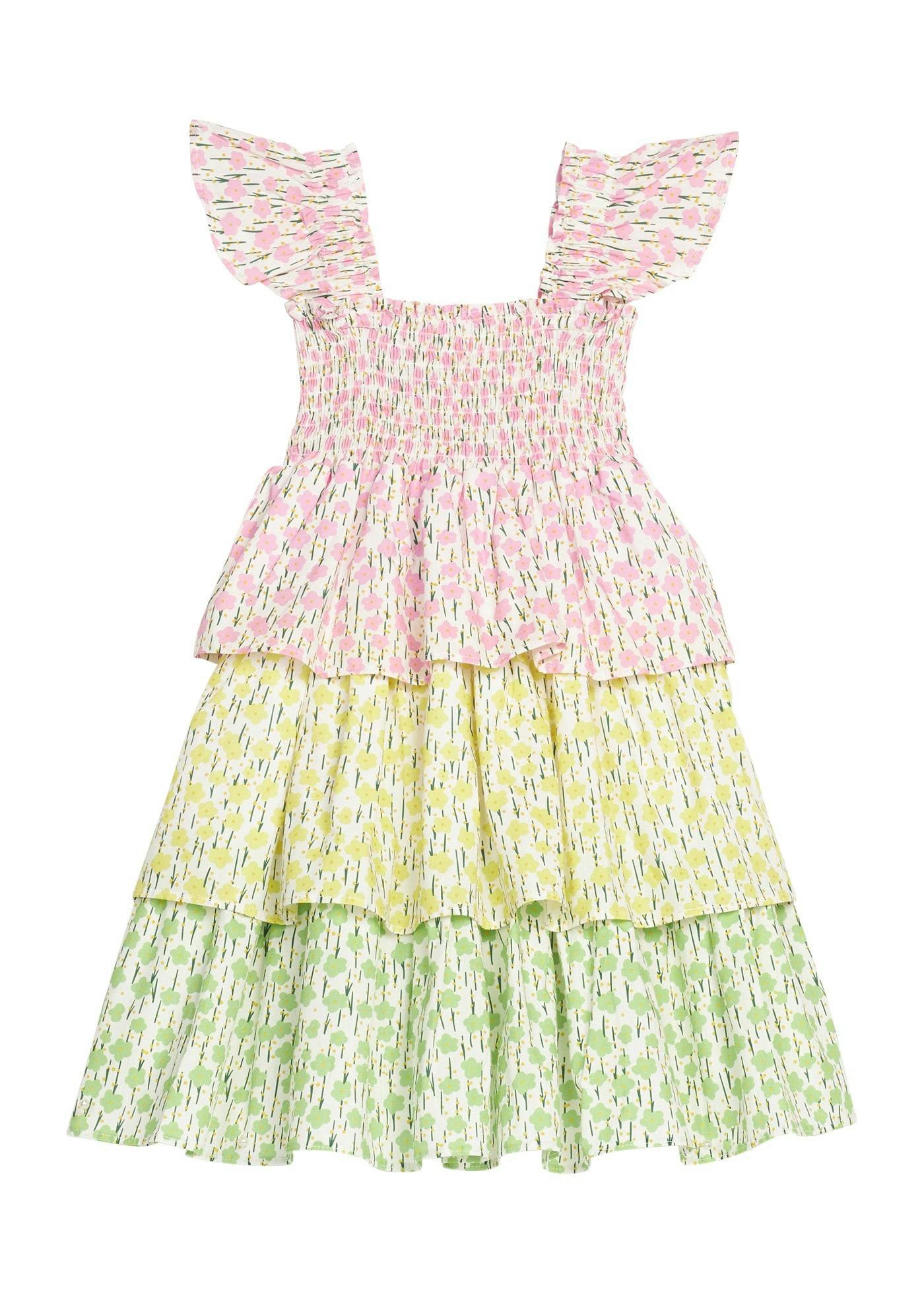 LeeLee Dress - Darien Daisies