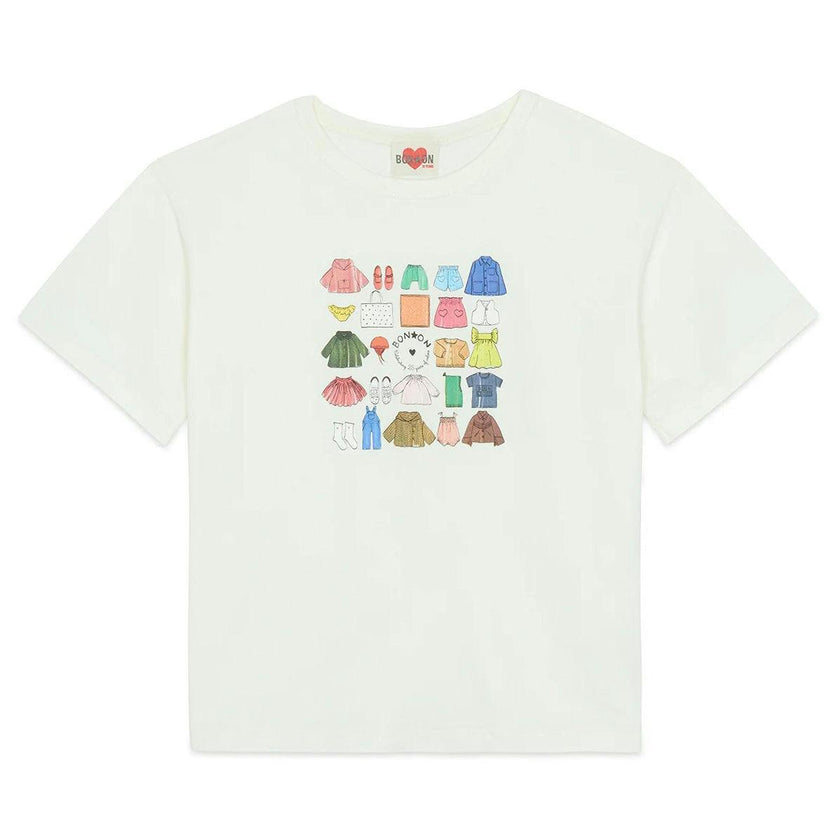 BONTON Livo Iconic Bonton Tee 25 Ans - Milk