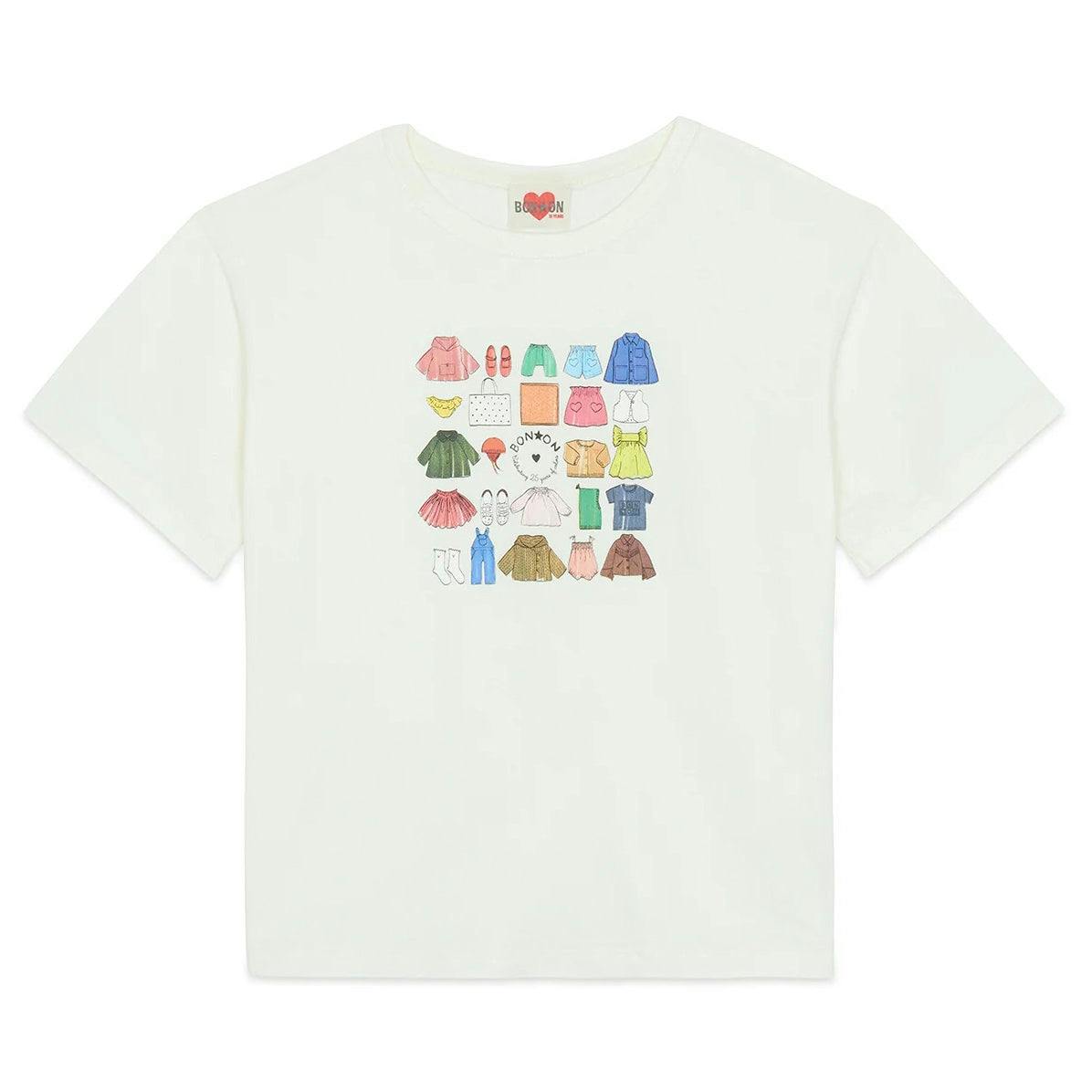 BONTON Livo Iconic Bonton Tee 25 Ans - Milk