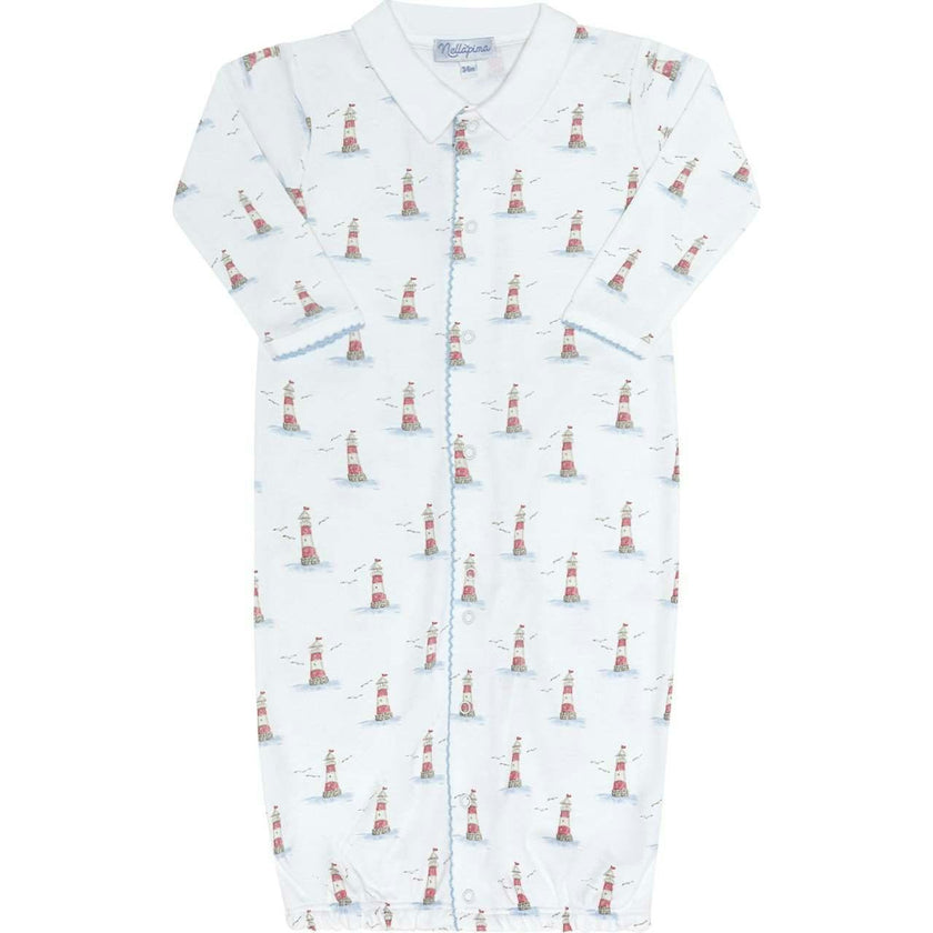 Lighthouse Print Converter Gown
