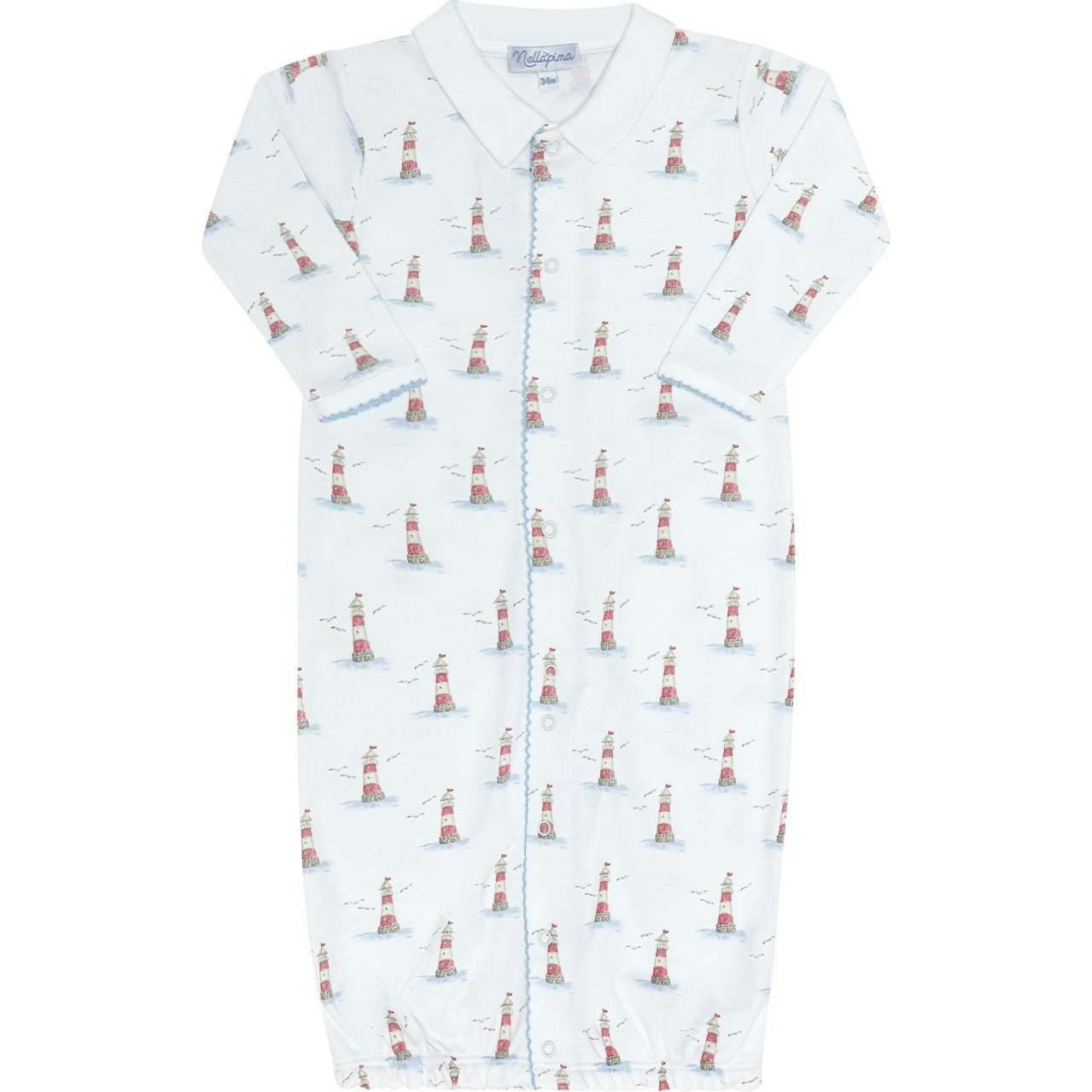Lighthouse Print Converter Gown