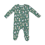 Christmas Dogs Uni - 2 Way Zipper Footie