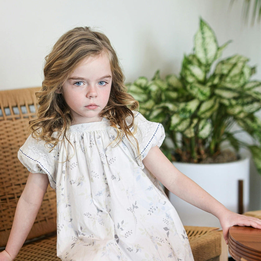 Pretty Poppies Short Sleeve Dress