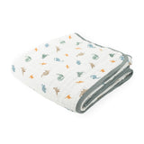 Original Organic Cotton Muslin Quilt - Little Dino
