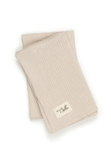 Bella Knit Blanket Dark Almond