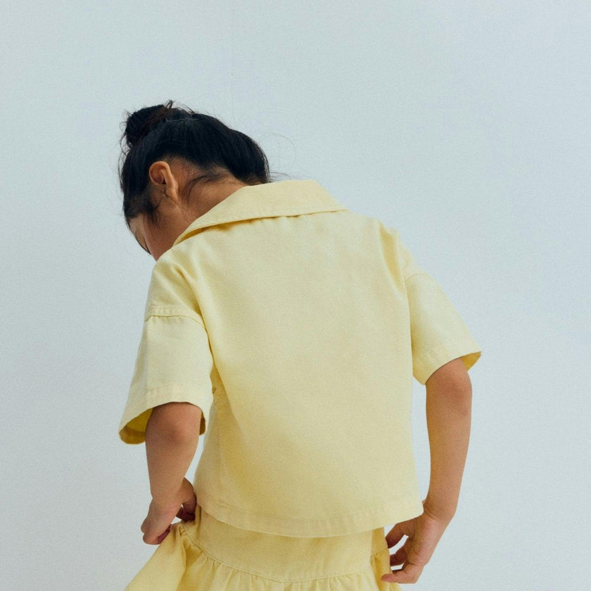 Bellis Short Soft Lemon