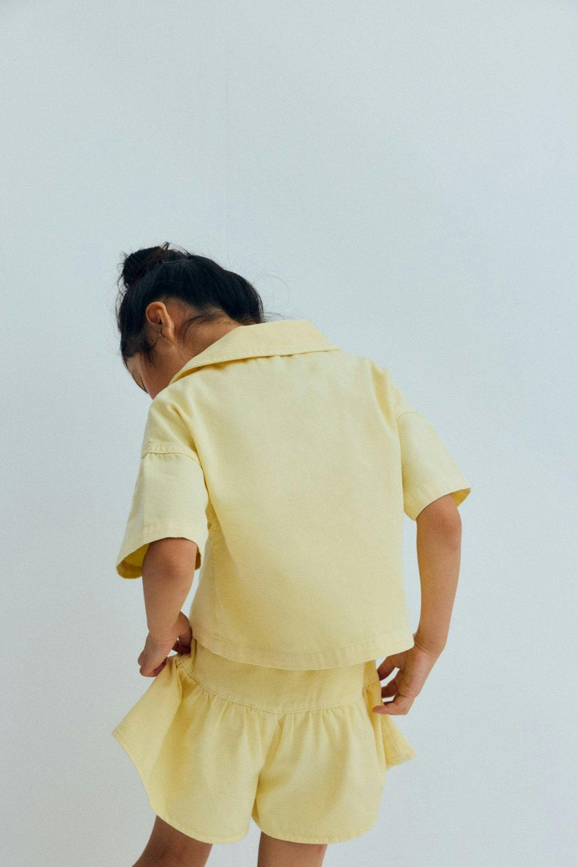 Bellis Shirt Soft Lemon