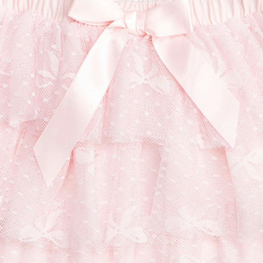 Bow Lace Tiered Tutu