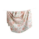 Parker Cotton Muslin Swaddle Blanket Set (Floral, Set of 2)