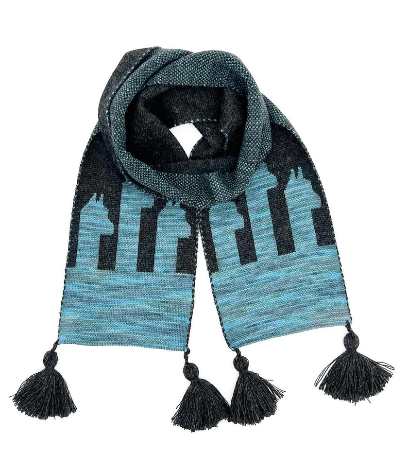 Kids Pacas Tassel Trim Scarf