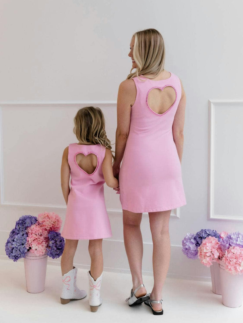 Women's Crystal Heart Dress