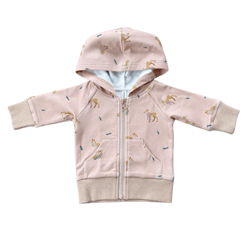 Girl's Hooded Jacket Botanical
