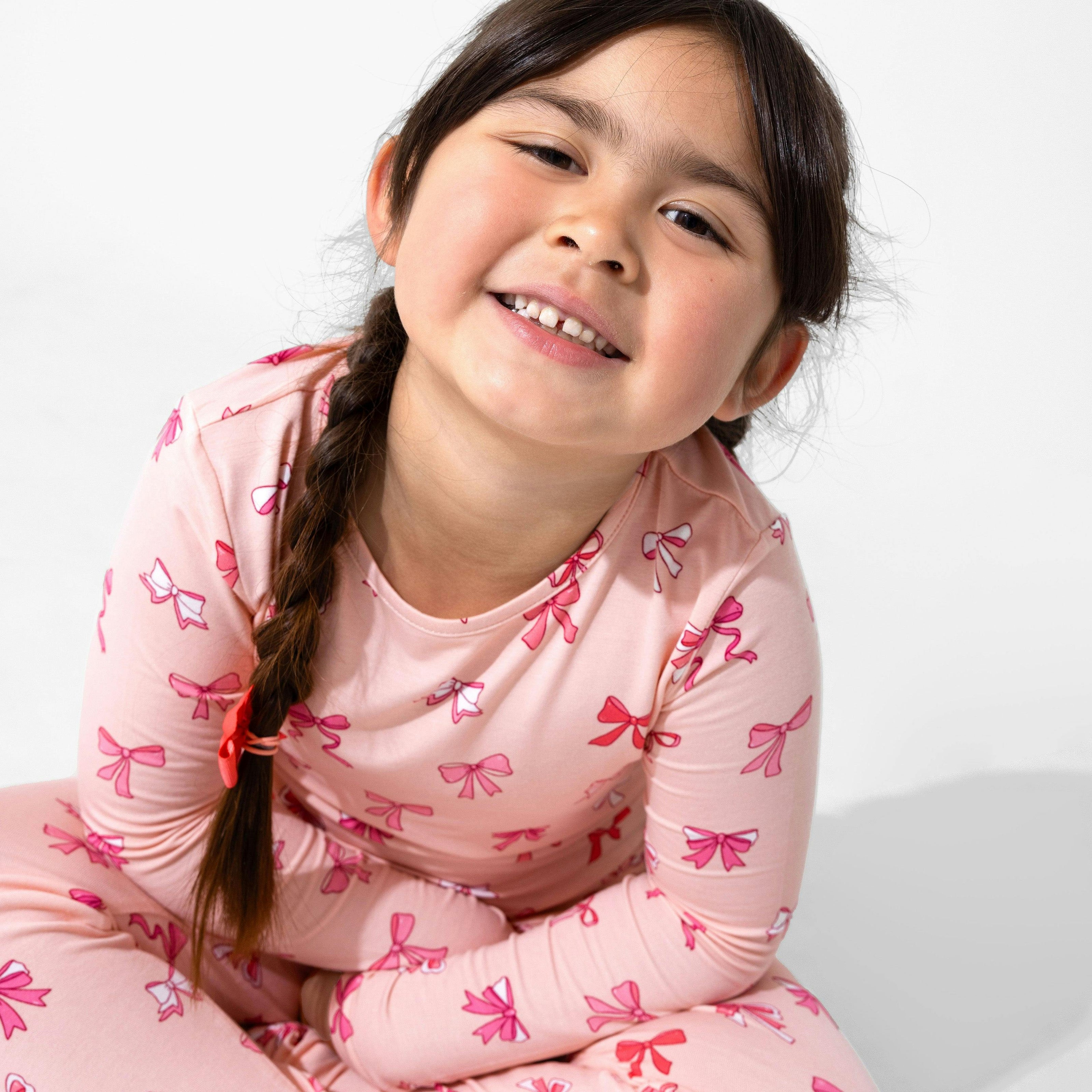 Take A Bow Bamboo Kids Pajamas