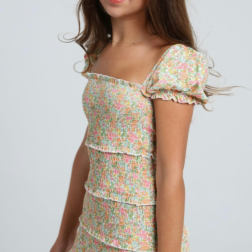 Milou Dress in Garden Sorbet