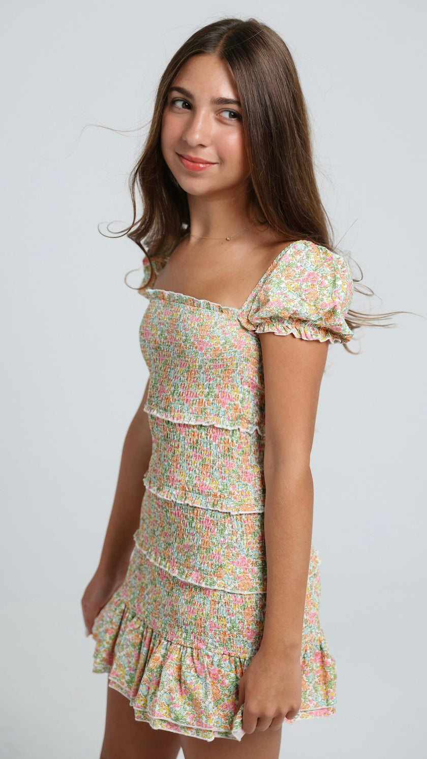 Milou Dress in Garden Sorbet