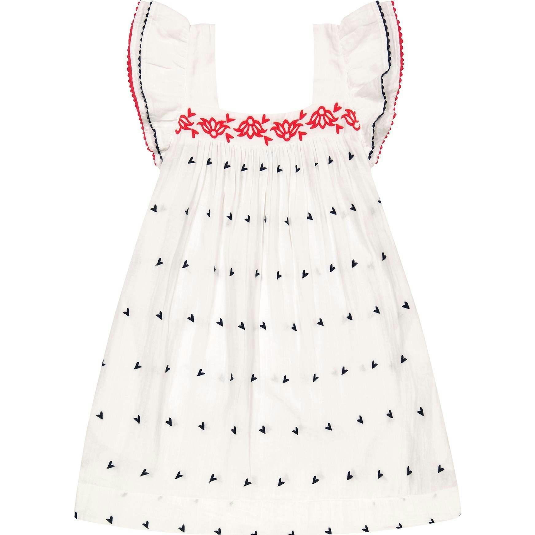 Women's Mini Sandrine Embroidered Dress, Multi