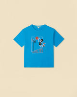 Organic Weekend Tee in Bodega Blue