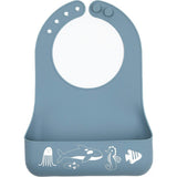 Ocean Friends Little Bites Narrow Bib