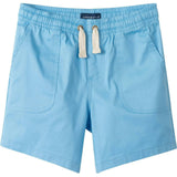 Boys Stretch Twill Shorts | Sky Blue