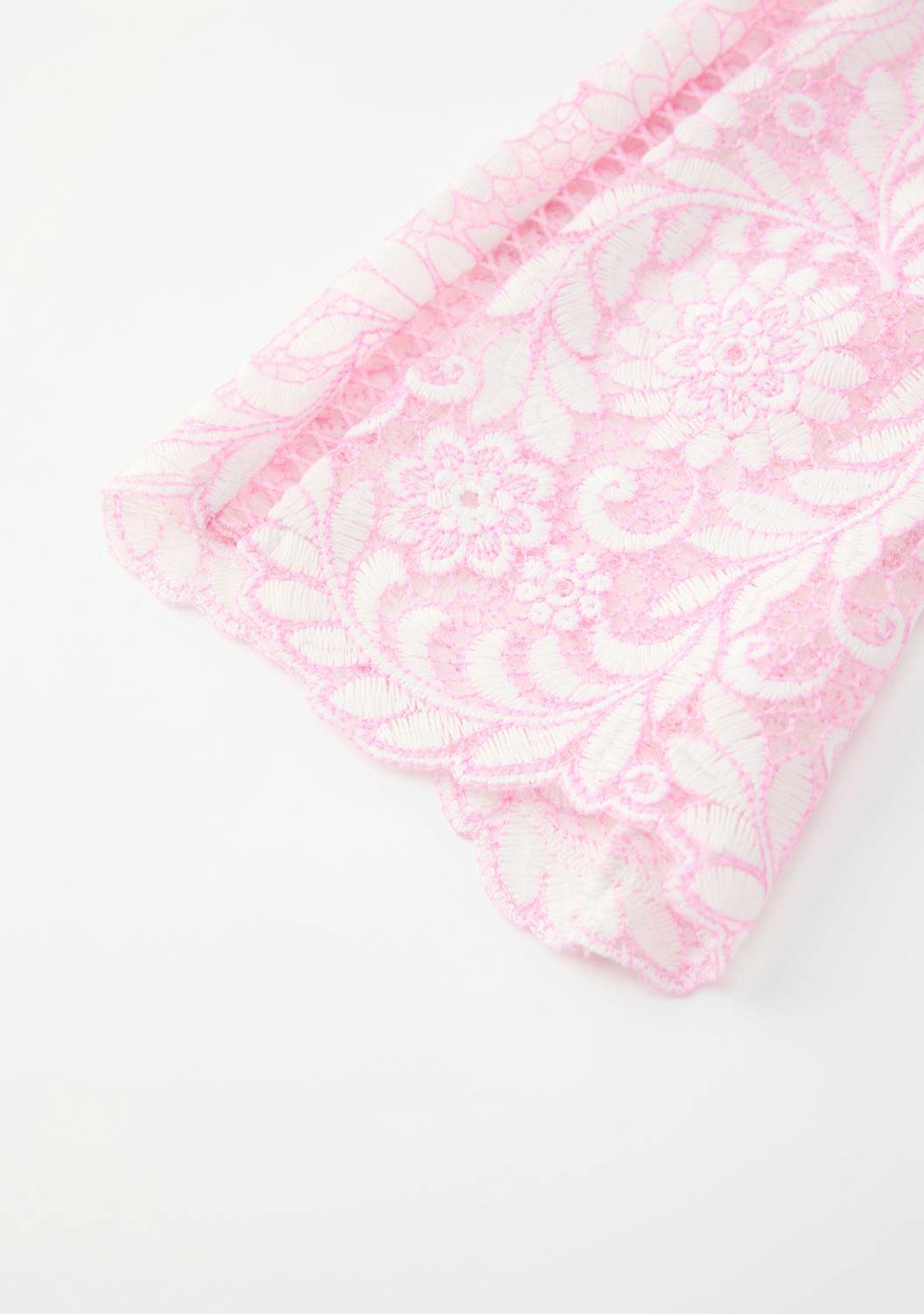 Primrose Embroidery Mini Dress