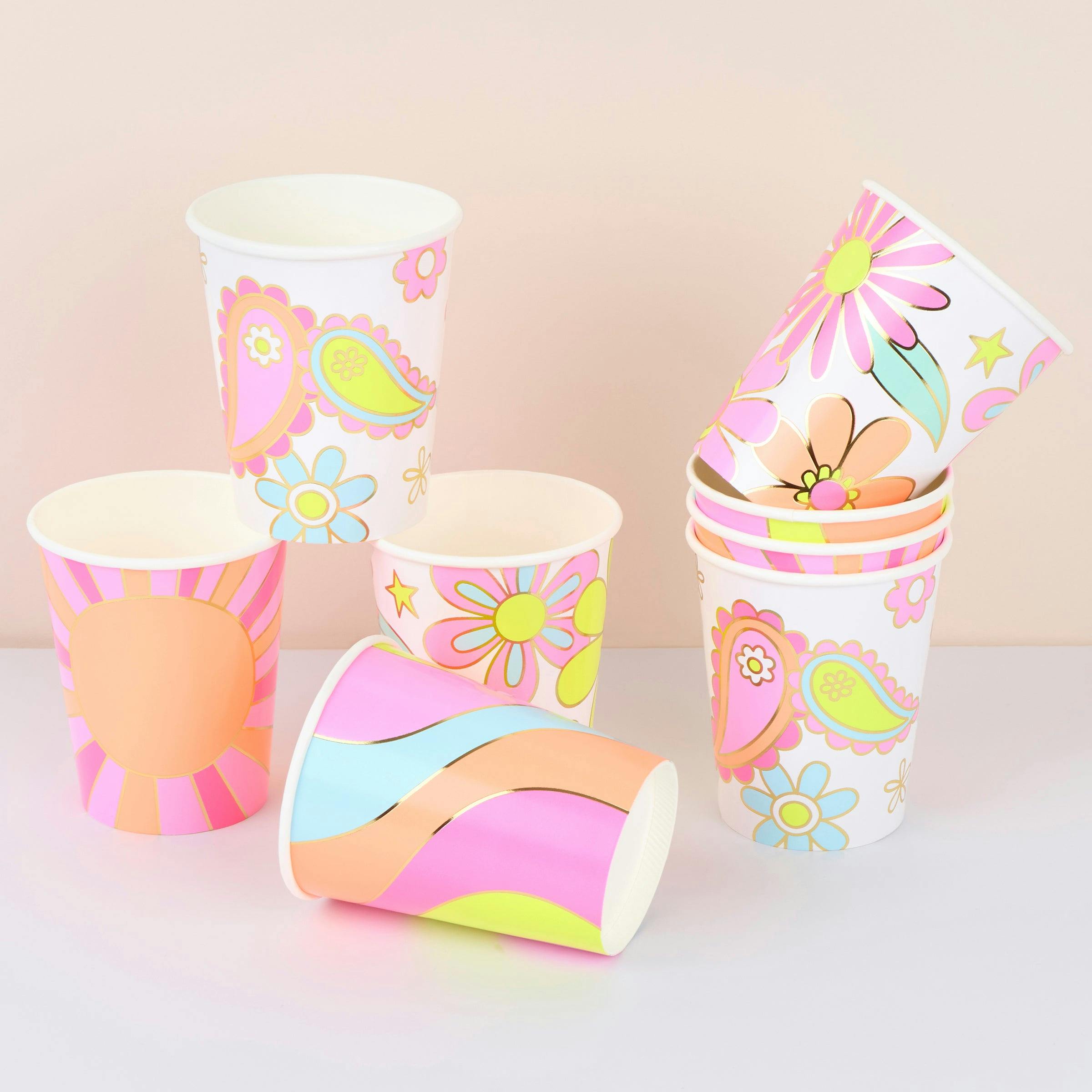 Flower Power Cups