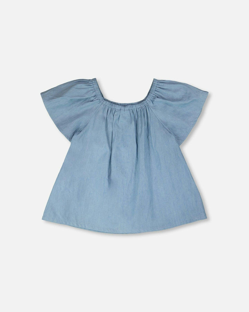 Chambray Top