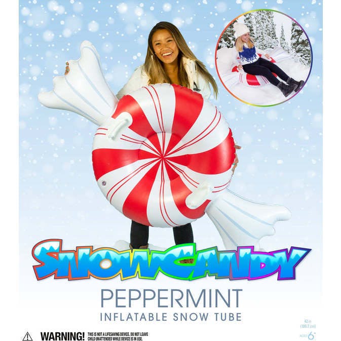 Peppermint Snow Tube