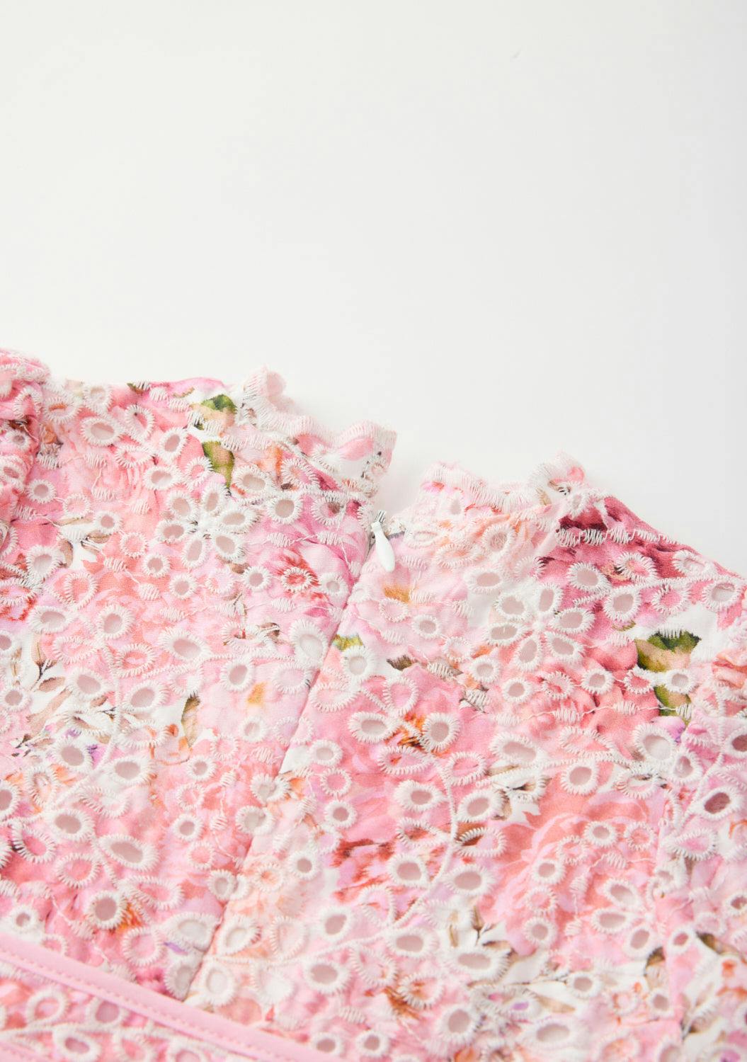 Julietta Cotton Embroidered Mini Dress (Baby)
