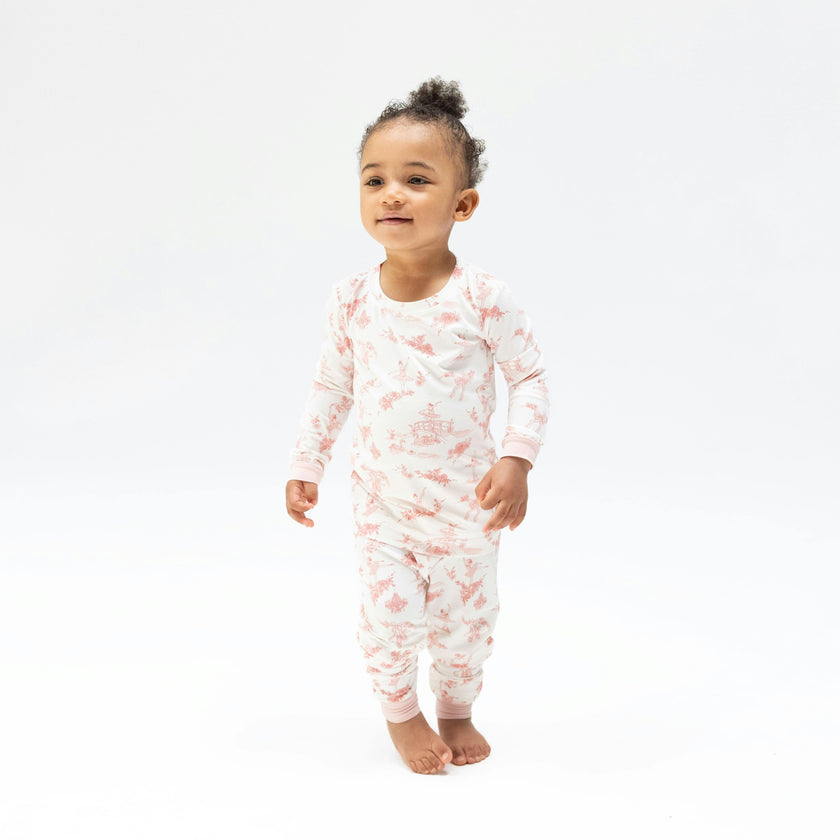 Ballet Toile - Long Sleeve Loungewear Set