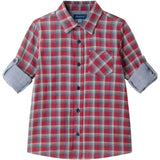 Kids Plaid Double-Facing Buttondown