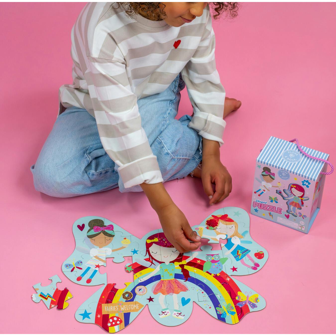 Rainbow Fairy 30pc Shaped Puzzle