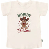 graphic tee | howdy gingerbread christmas