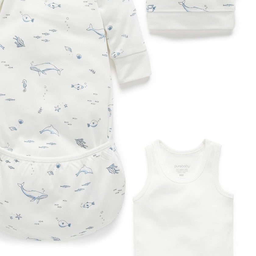 Newborn Hospital Pack Vanilla Nautical Pack