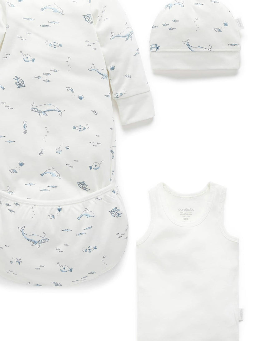 Newborn Hospital Pack Vanilla Nautical Pack