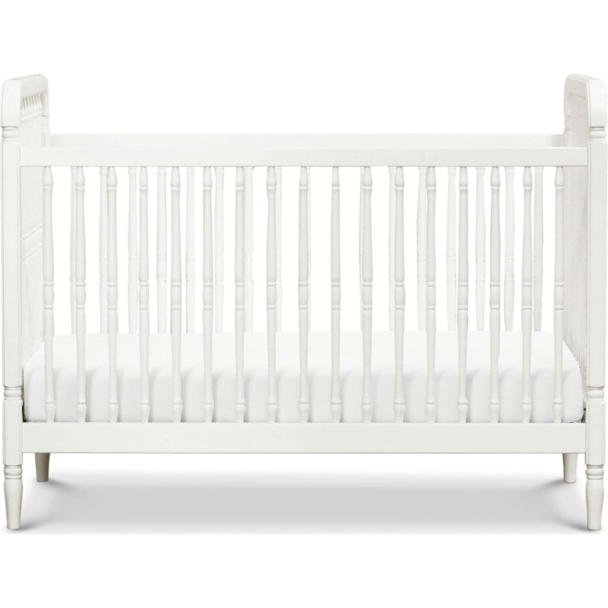 Liberty 3-in-1 Convertible Spindle Crib with Toddler Bed Conversion Kit