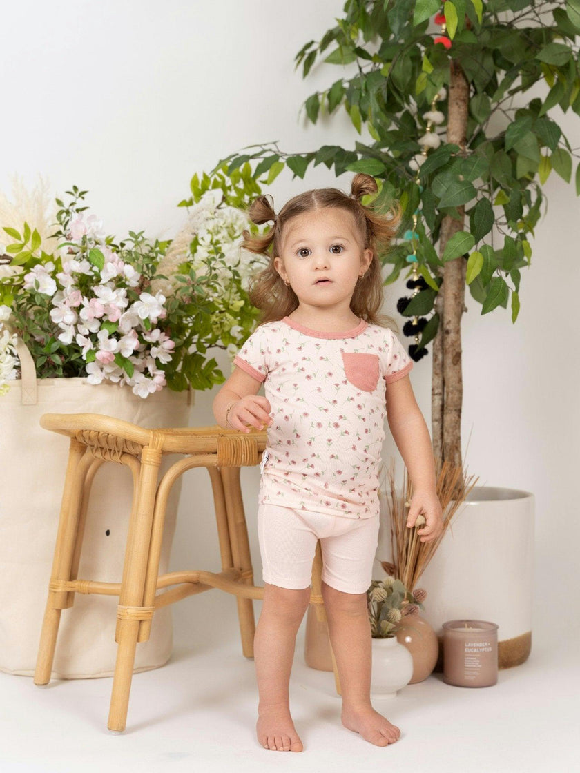 All Over Floral Two-Piece Set